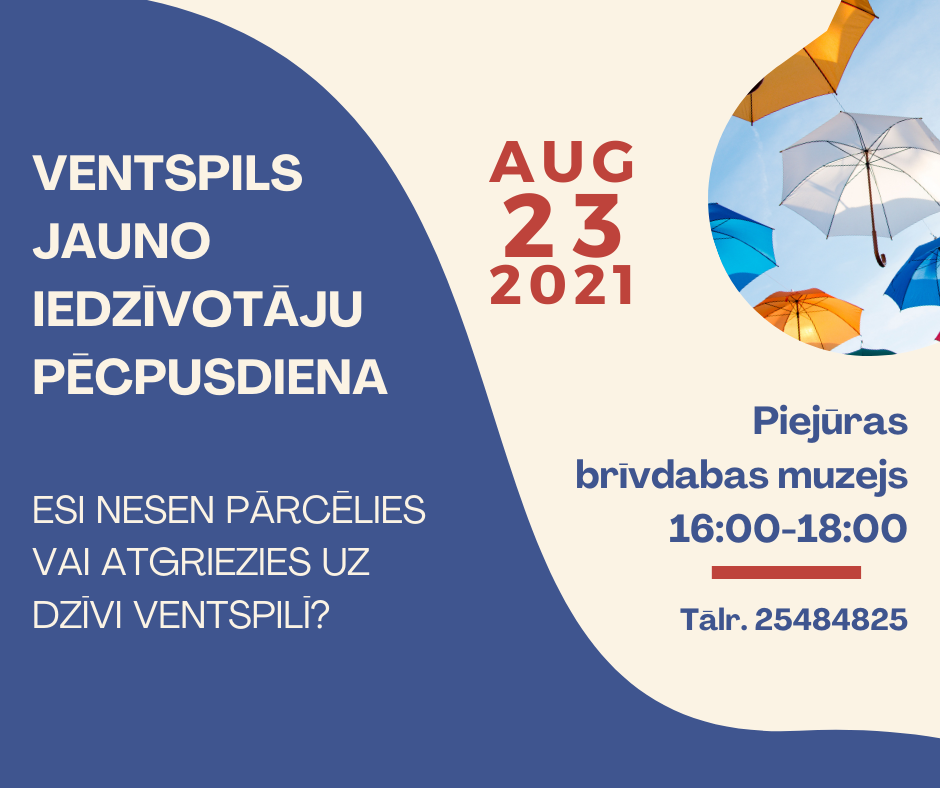 VENTSPILS JAUNO IEDZĪVOTĀJU PĒCPUSDIENA